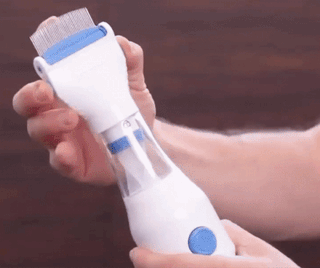 LiceVac – Electric Head Lice & Dandruff Remover Comb