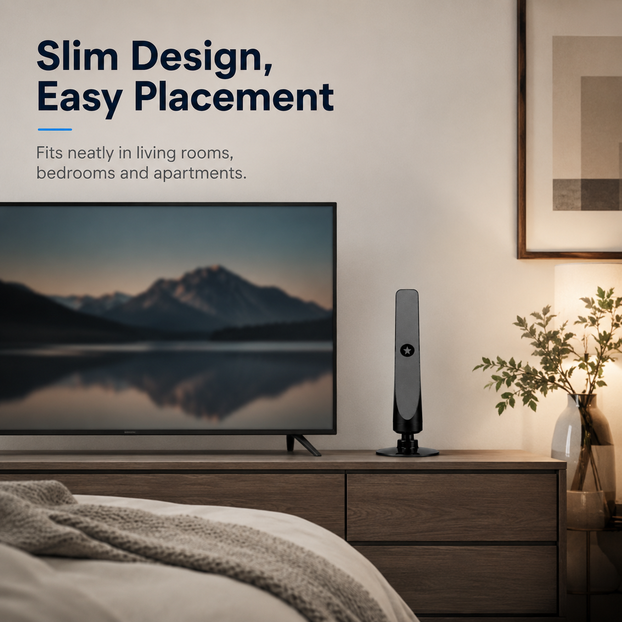 SignalSnap – Indoor HD TV Antenna with No Subscription & Easy Setup
