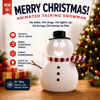🎅 🎄 Holiday Special — Limited Time Only! The Snowman That Sings, Dances & Jokes!