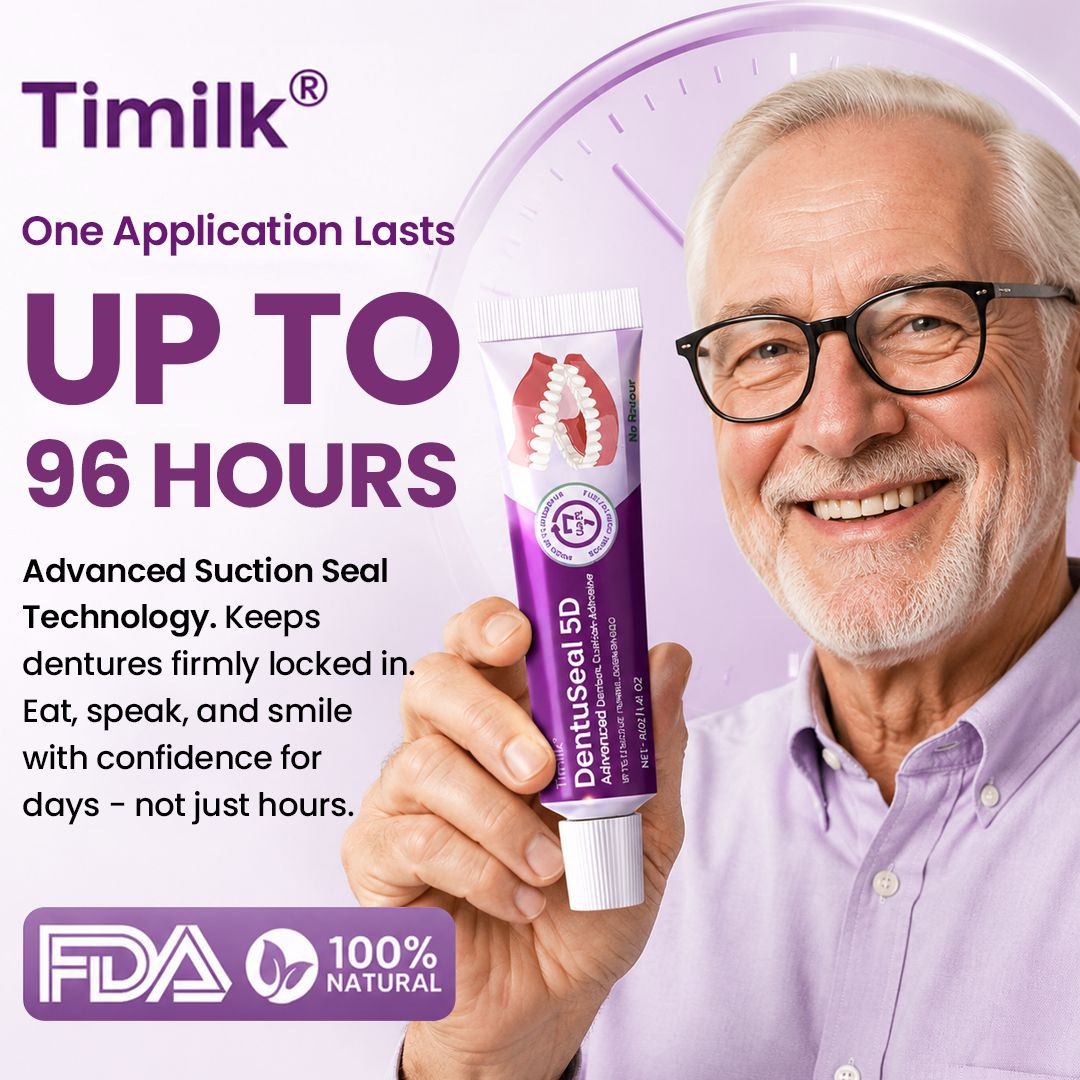 DentaCushion – Advanced Denture Cushion Adhesive With Up to 5 Days of Flexible Hold 🦷