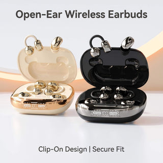 DayNest – Dual Clip-On and Sleep Earbuds with Charging Case
