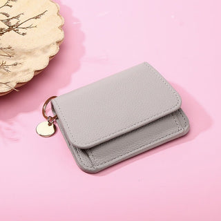 LumaFold – RFID Leather Short Wallet with Coin Pocket