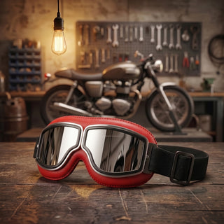 🔥 OTG Vintage Motorcycle Goggles (Fits Over Glasses)