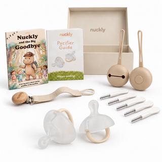 Nuckly – Breast-Like Premium Pacifier Starter Set, 2 Pack