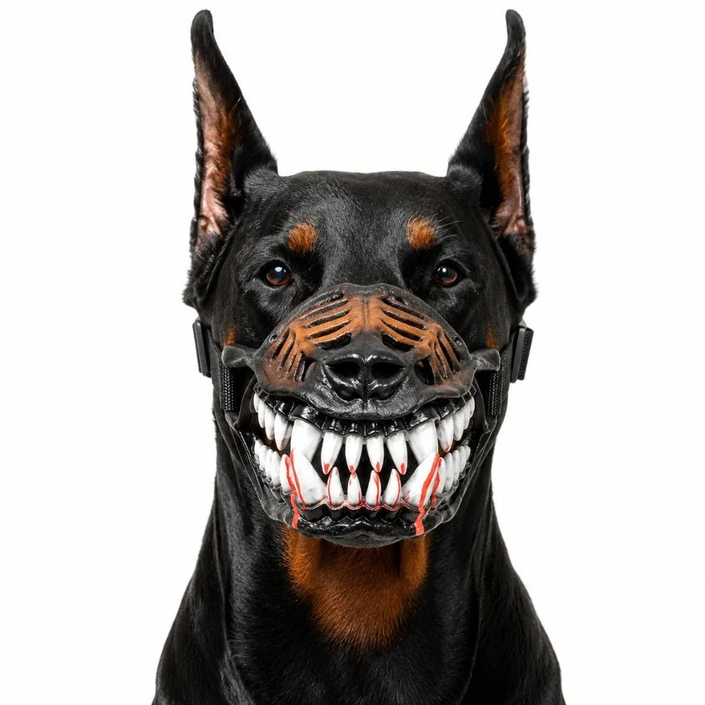 FangFright – 🎃🔥🐶 Hell Hound Monster Dog Muzzle