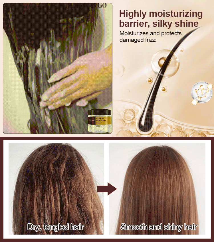 SilkRevive – Herbal Collagen Hair Revival Mask💁‍♀️🧴
