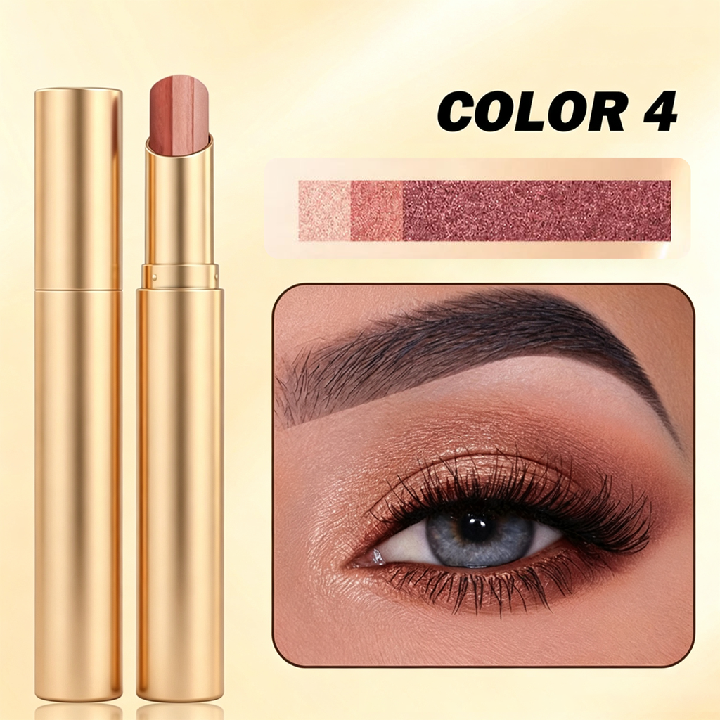 ✨ TrioGlow – 3-in-1 Waterproof Long-Wear Eyeshadow Stick