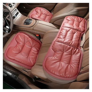 CushySeat – Skin-Friendly, Dirt-Repellent PU Leather Car Seat Cushions