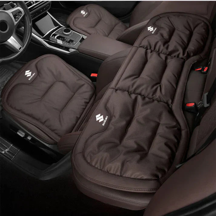 CushySeat – Skin-Friendly, Dirt-Repellent PU Leather Car Seat Cushions