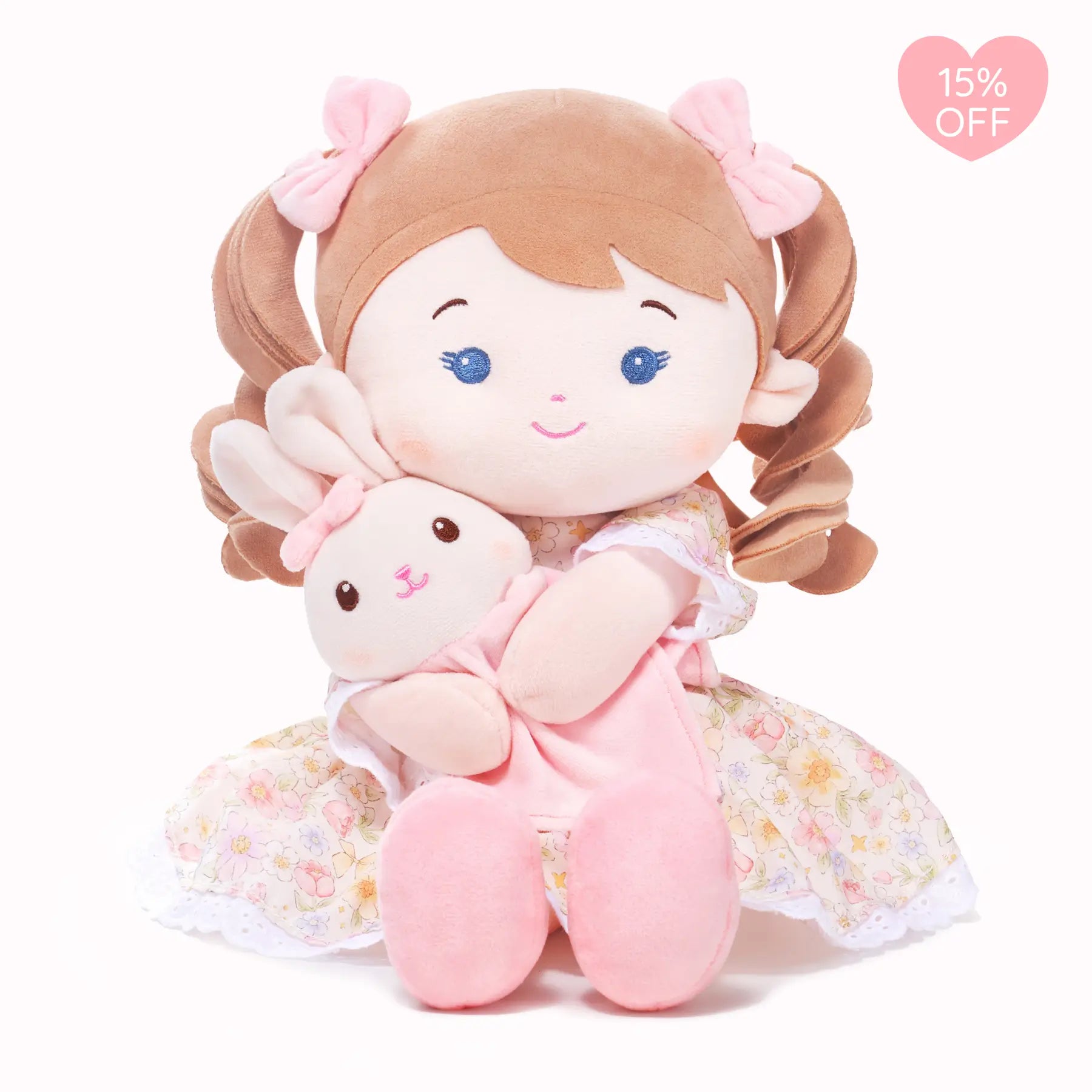 CuddleDaydream – Soft Plush My First Baby Doll, 16 in (40 cm)