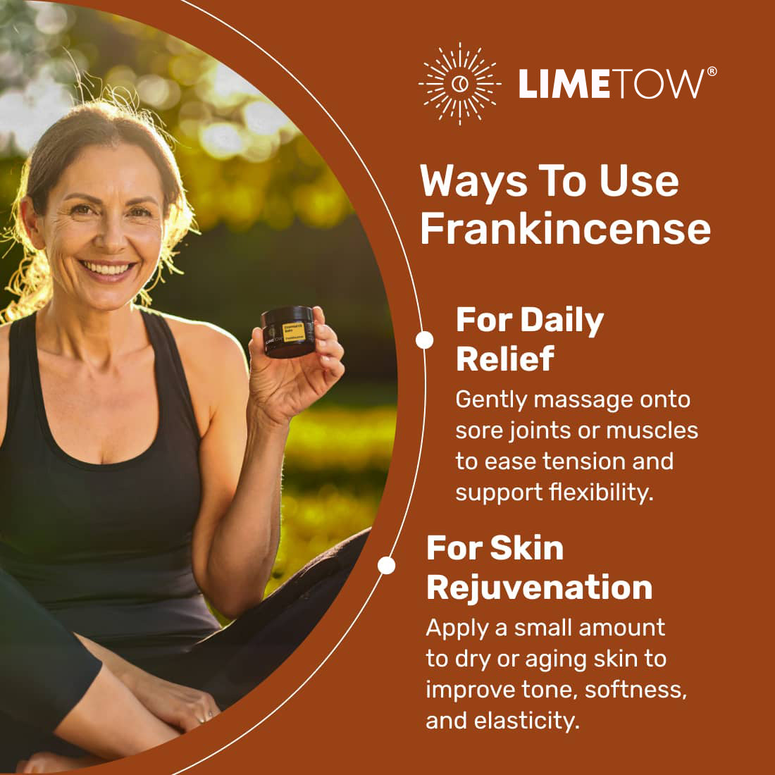 FrankEase – Natural Frankincense Relief Balm for Joints, Muscles & Nerves