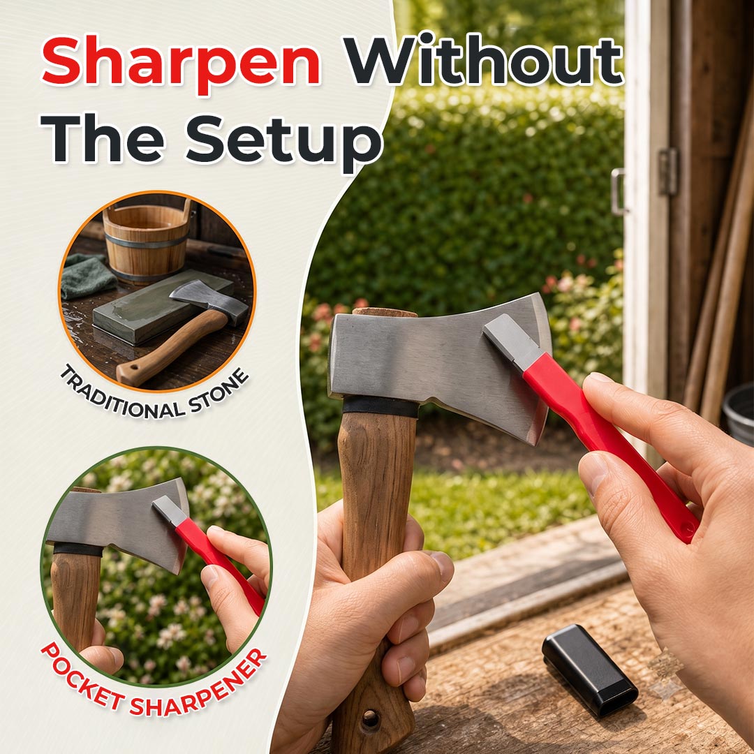 EdgeSwift – Pocket Tungsten Carbide Sharpener