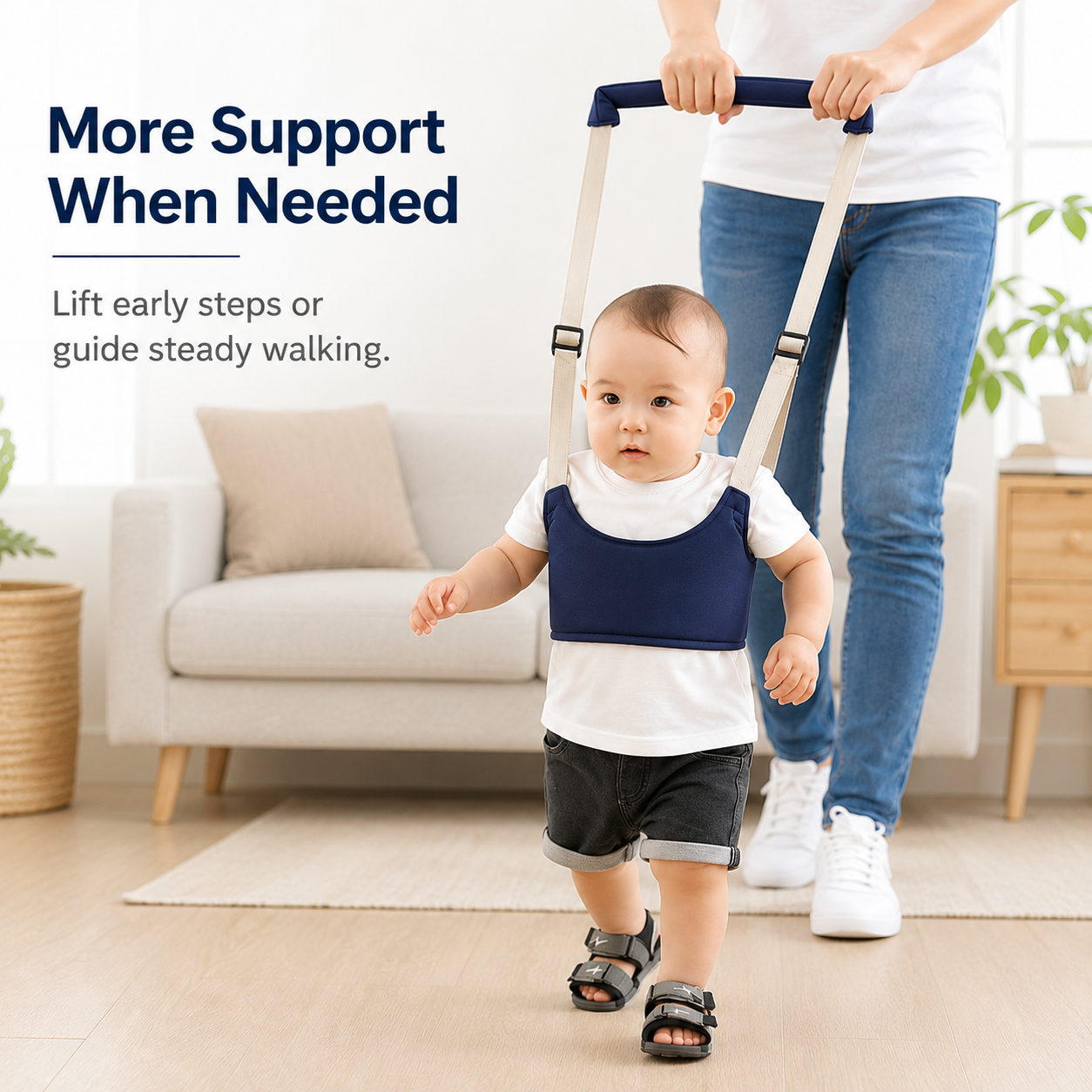 👶 StepGuide – Ergonomic Baby Walking Support Harness