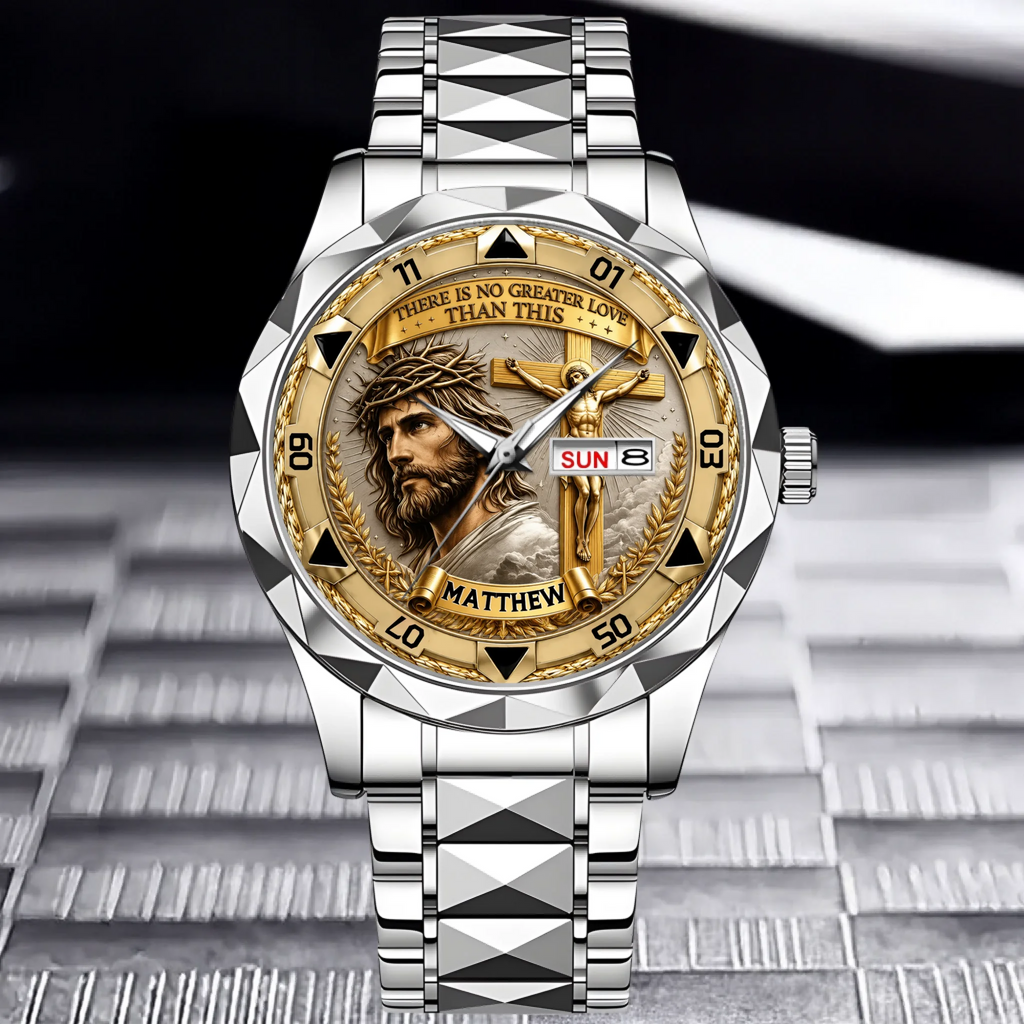 FaithMark – Personalized Crucifix Watch