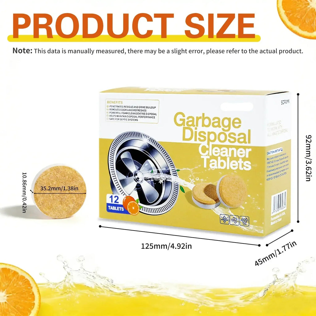 FoamFresh – Deep Clean Garbage Disposal Cleaner Tablets