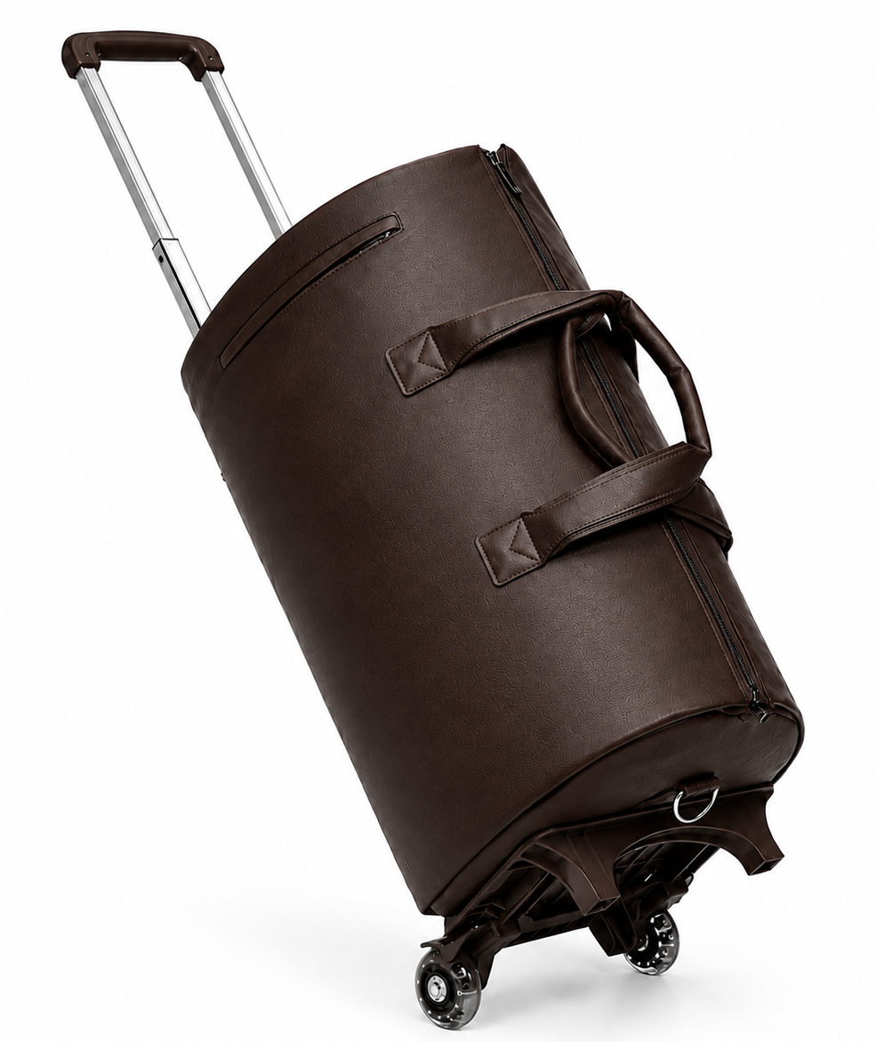 SuitStride – Him Edition 2-in-1 Garment Duffel Bag with Optional Wheels