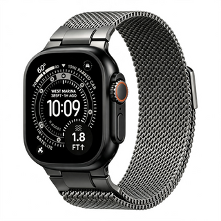 MechaMesh – Magnetic Milanese Loop Band for Apple Watch