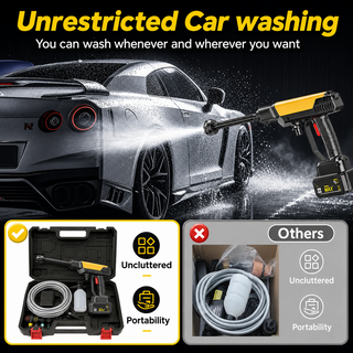 HydroDash – Cordless Pressure Washer Kit with 6-in-1 Nozzle
