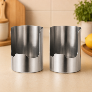 SteelNest – Stainless Steel Utensil Organizer