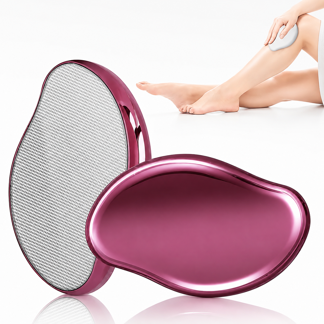 ✨ GlideSilk – Crystal Hair Eraser for Reusable Hair Removal & Exfoliation