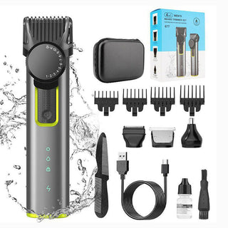 GroomFlex – 4-in-1 Electric Hair Clipper Set