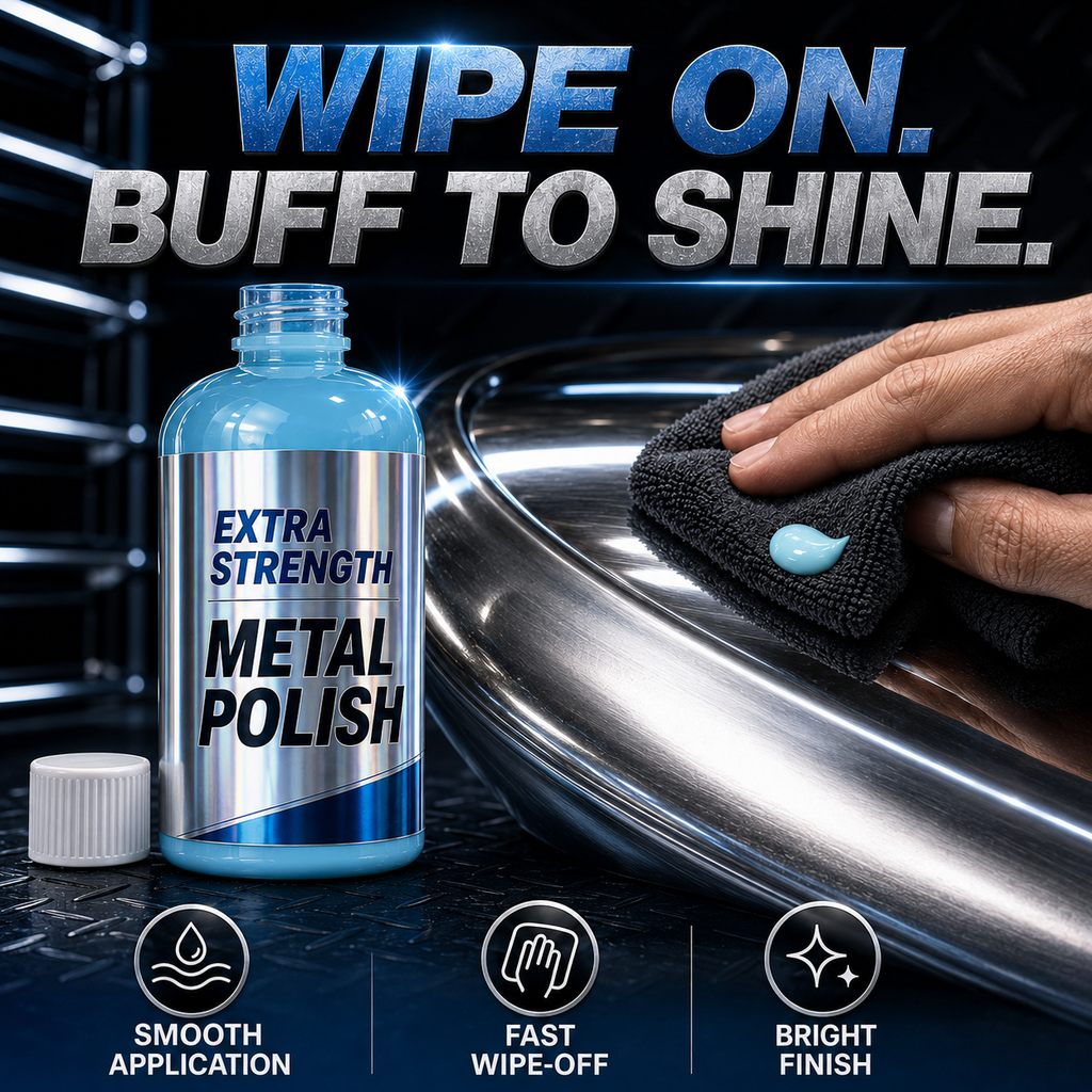 ✨ShineForge – Heavy-Duty Metal Shine Polishing Compound🛠️