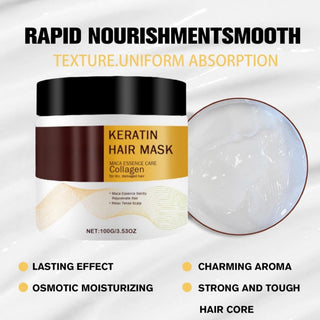 SilkRevive – Herbal Collagen Hair Revival Mask💁‍♀️🧴