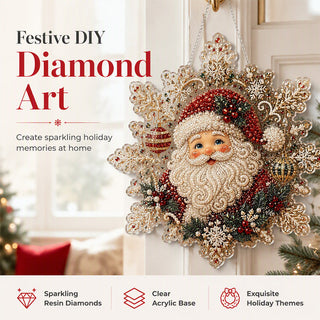 FestiveSpark – 🥰🎅Christmas Diamond Art Hanging Kit