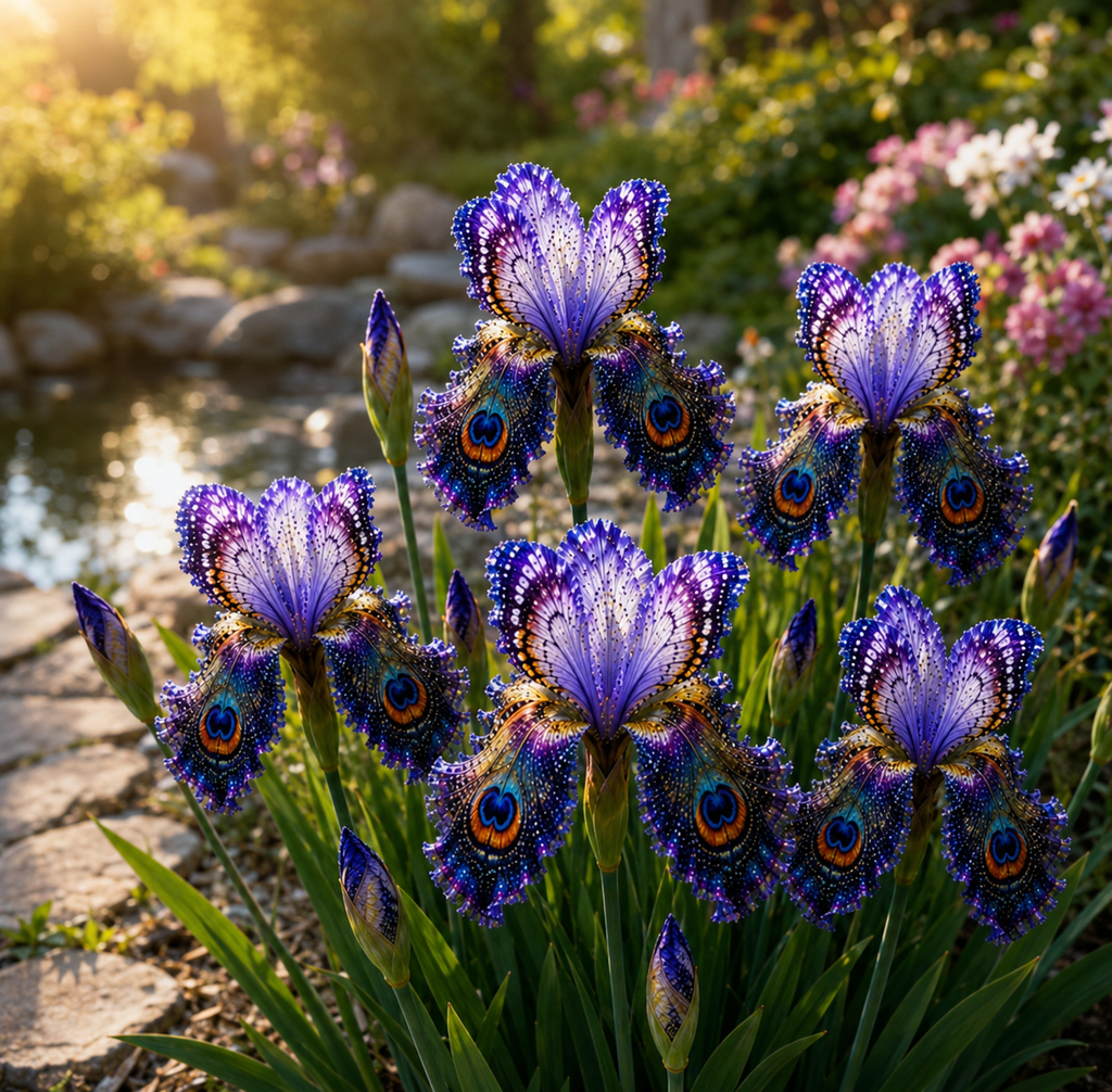 FlutterIris – Butterfly Iris Bulbs for a Magical Garden Showstopper