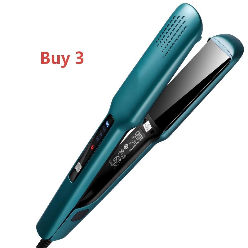 SilkGlide – ✨💇‍♀️ 2-in-1 Hair Straightener and Curler with Negative Ionic Care