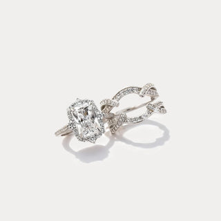 DynamiteRadiance – 2-in-1 Silver Ring Set