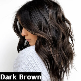 🔥CrownBlend – Seamless Human Hair Topper with Ultra-Breathable Lace Base🔥