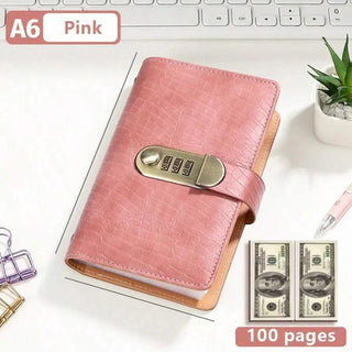 CashVault – 100-Pocket Combination-Lock Currency Album