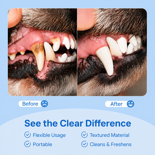 SmileSwipe – No-Rinse Dental Finger Wipes for Dogs & Cats