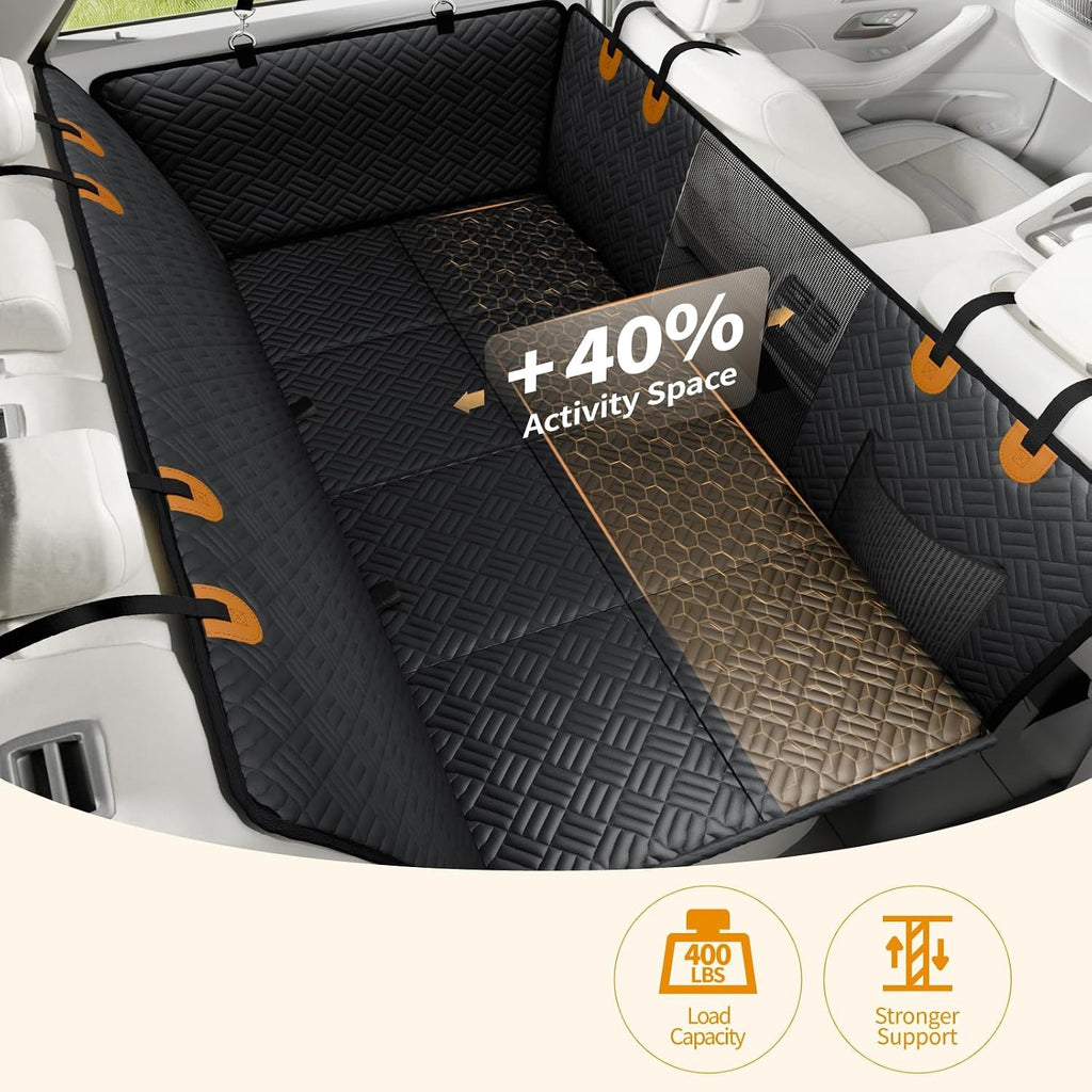 PawDeck – Hard-Bottom Backseat Extender for Dogs
