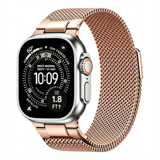 MechaMesh – Magnetic Milanese Loop Band for Apple Watch