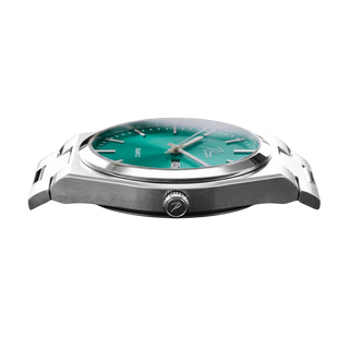 VittorioEdge – Stainless Steel Day/Date Quartz Watch