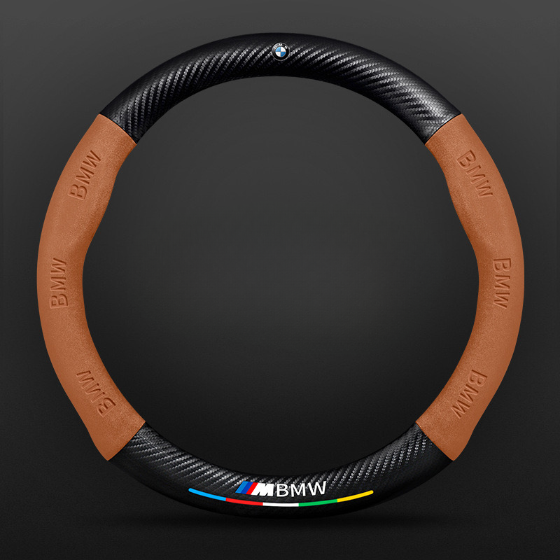 SuedeGrip – Carbon Fiber Suede Steering Wheel Cover, Anti-Slip & Wear-Resistant