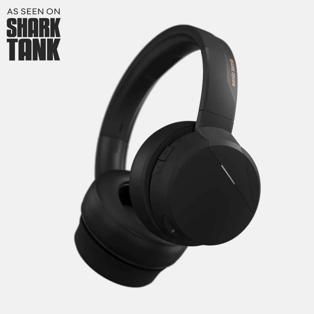 FeelBass – Sonic Lamb Hybrid-Driver Over-Ear Headphones