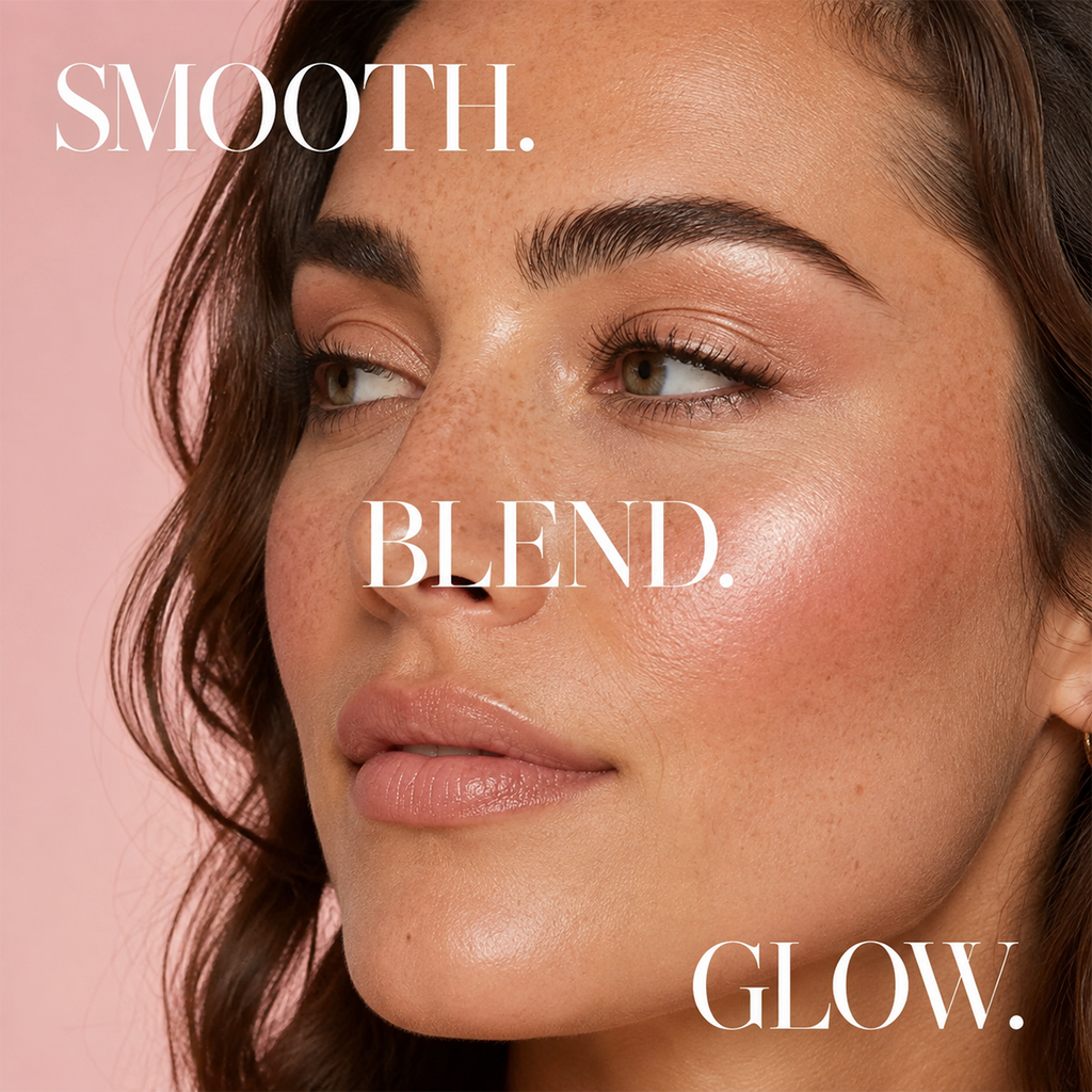 GlowQuad – 4-in-1 Glow Palette for Highlight, Bronze, Blush & Eyes