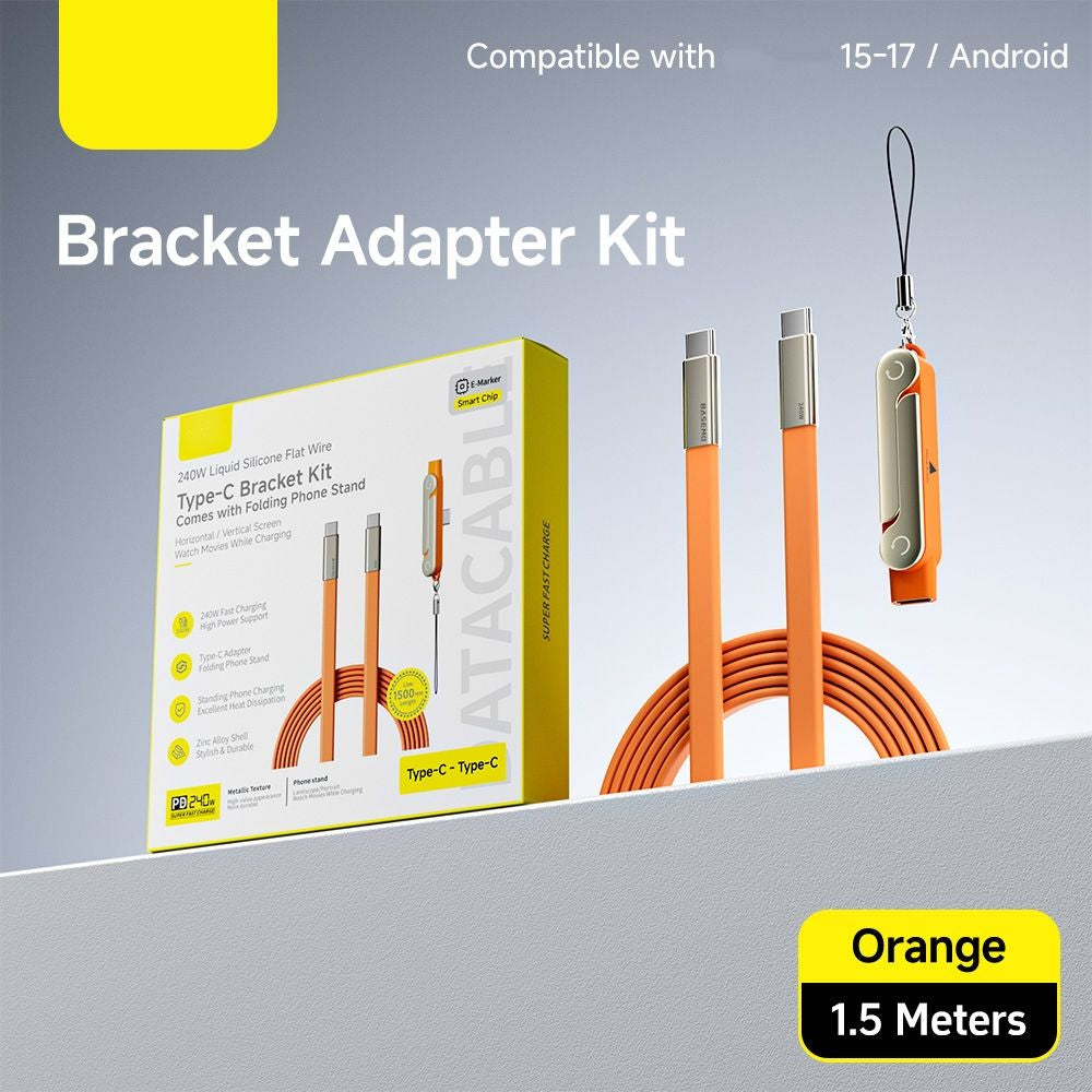 FlexCharge – 240W USB-C Stand Adapter and Cable Options
