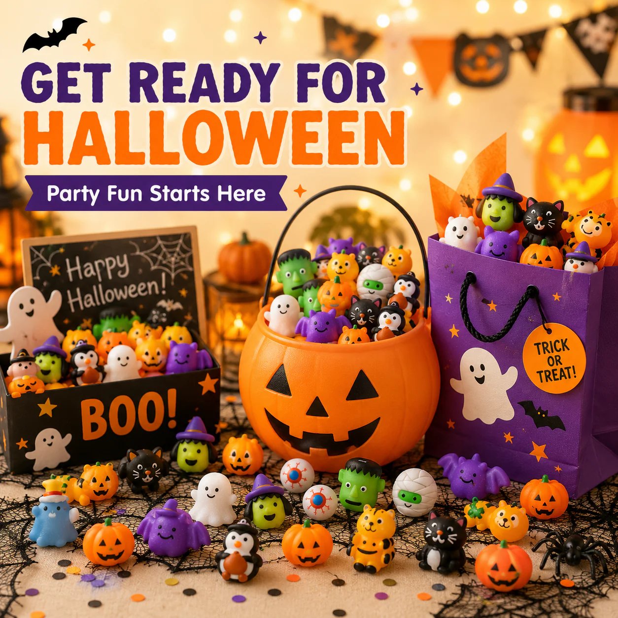 SpookySquish – 🎃 Halloween Mochi Squishy Toy Sets