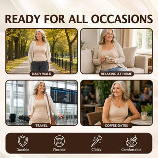 SculptEase – Built-In Comfort Bra Tank Top 🎉