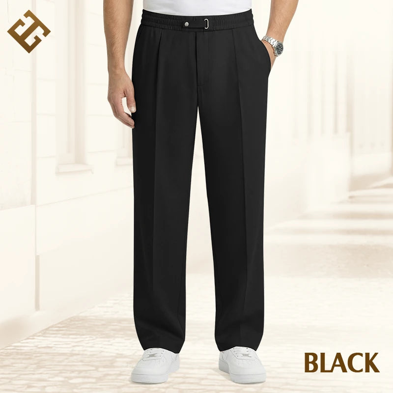 SmartDrape – Men's Flexible Straight-Fit Pull-On Comfort Pants
