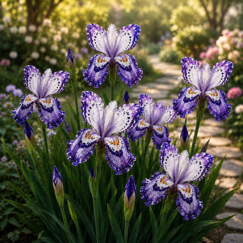 FlutterIris – Butterfly Iris Bulbs for a Magical Garden Showstopper