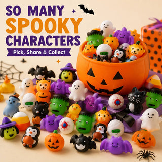 SpookySquish – 🎃 Halloween Mochi Squishy Toy Sets