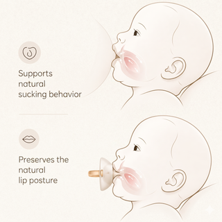 Nuckly – Breast-Like Premium Pacifier Starter Set, 2 Pack
