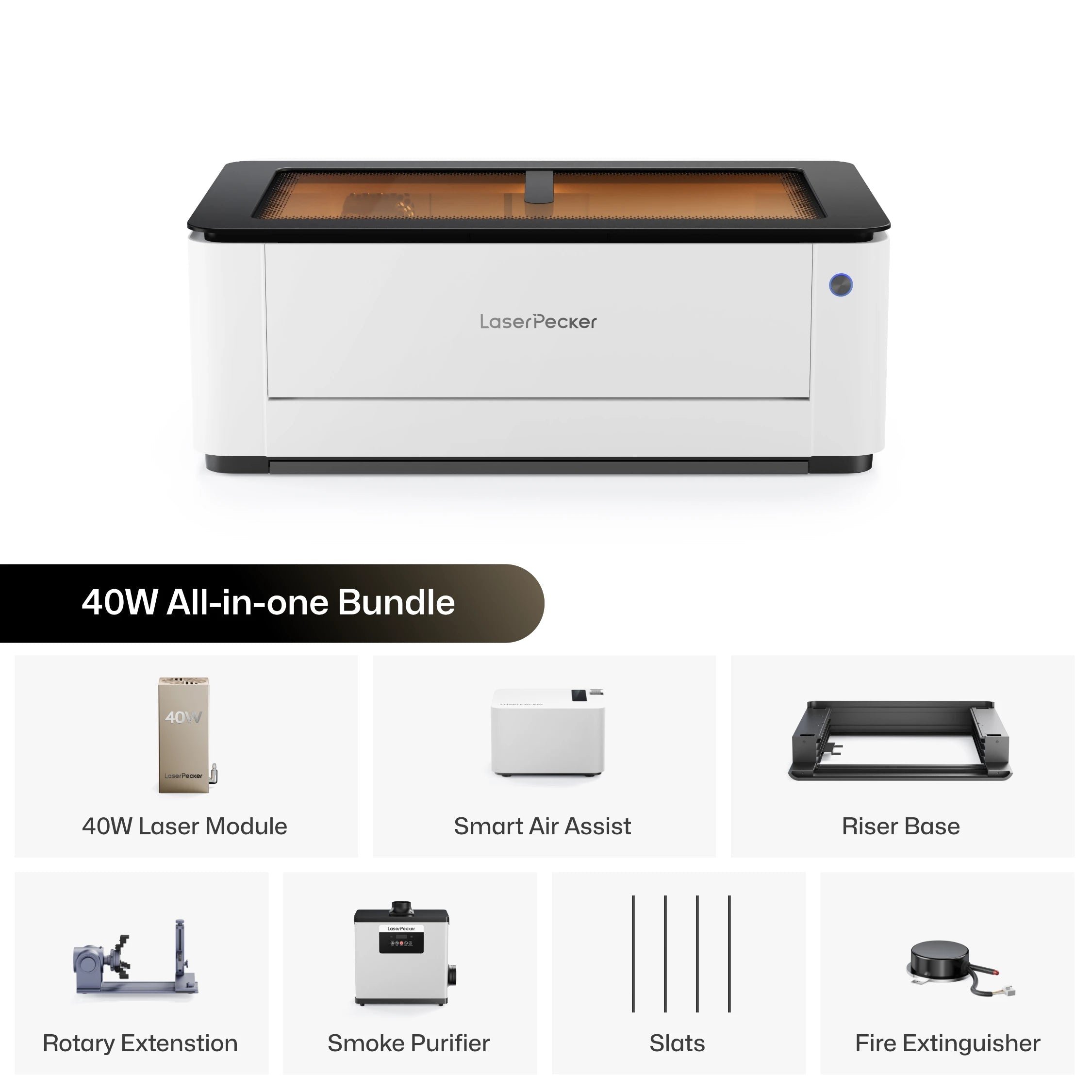 LaserCraft – LaserPecker LX2 All-in-One Laser Cutter