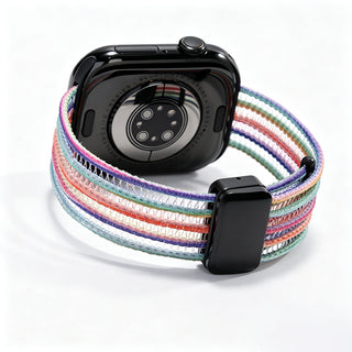 AiryWeave – Breathable Fishnet Silk Band for Apple Watch