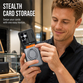 WalletGuard – 2-in-1 Shockproof Phone Case with Hidden Card Holder